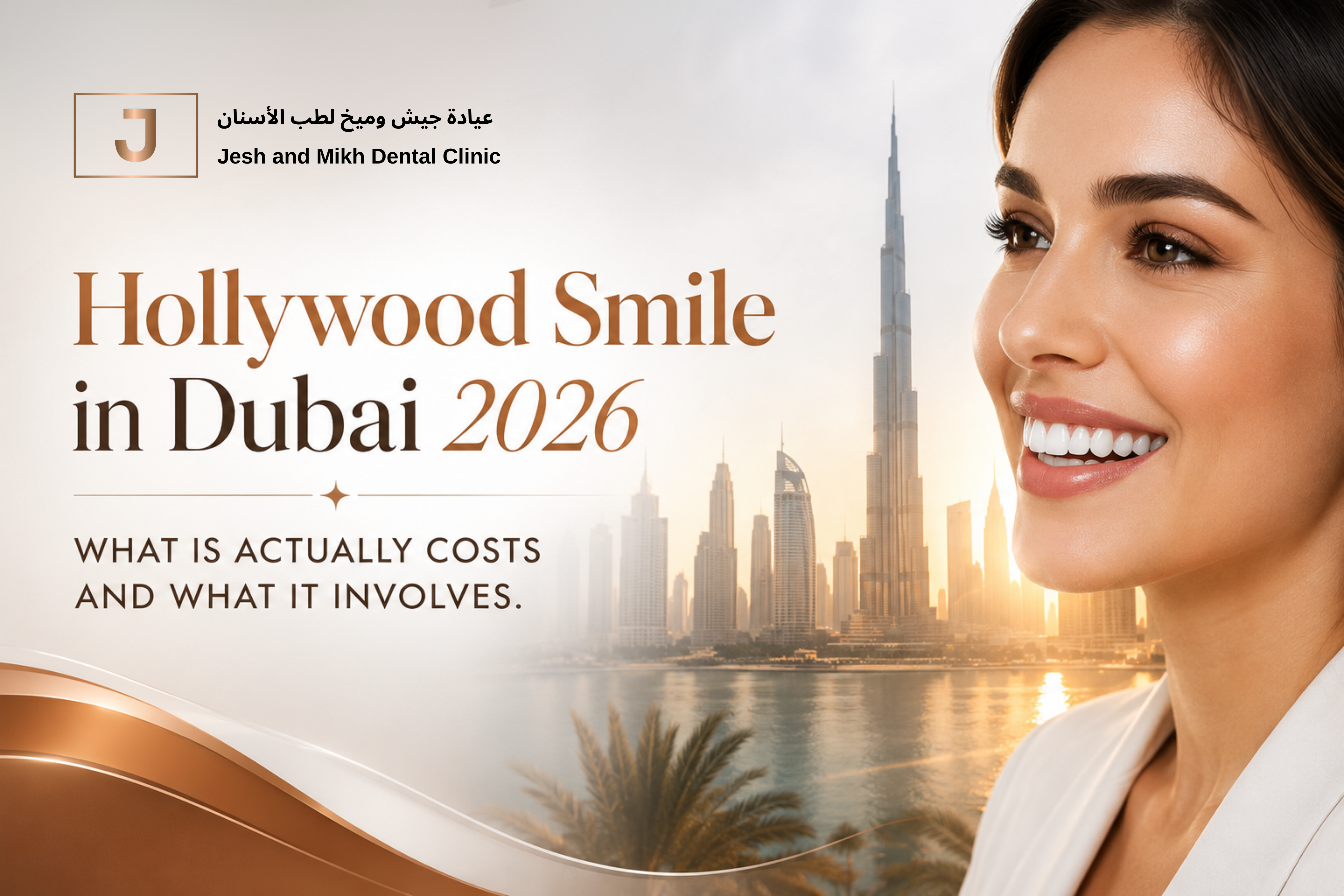 Hollywood Smile in Dubai 2026 — What It Actually Costs and What It Involves